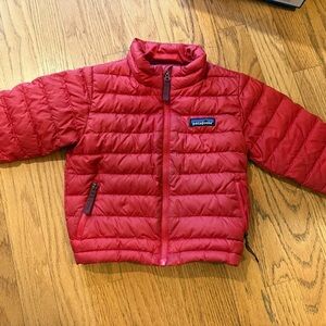 Patagonia Red Puffer Jacket